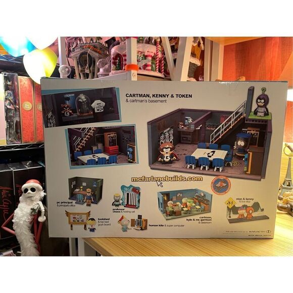 South Park Cartman Kenny Token Cartman Basement Construction Set McFarlane New - Picture 4 of 8